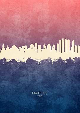 Naples Italy Skyline