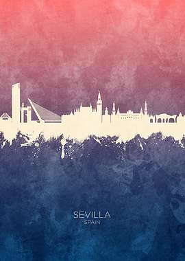 Sevilla Spain Skyline
