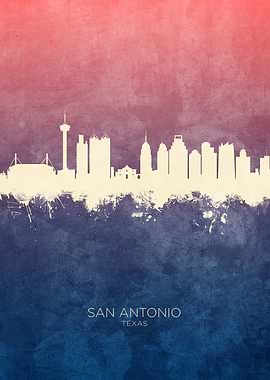 San Antonio Texas Skyline