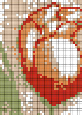 Tulips Pixel Art Part 2