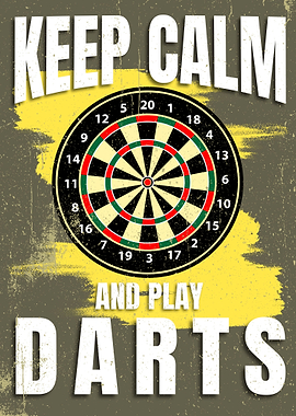 Keep Calm play Darts