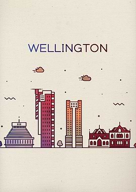 Wellington City Skyline