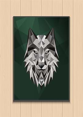Wolf Animal abstract