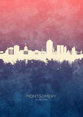 Montgomery Alabama Skyline