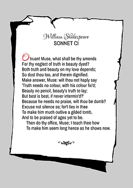 Shakespeare Sonnet 101