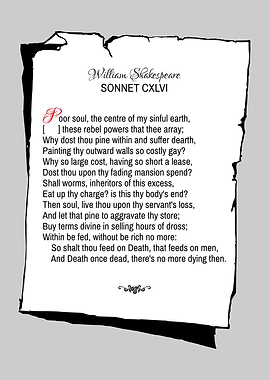 Shakespeare Sonnet 146