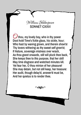 Shakespeare Sonnet 126