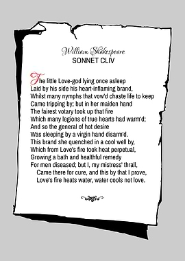 Shakespeare Sonnet 154