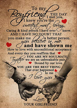 Love Quote For Boyfriend