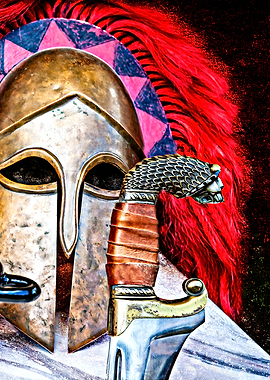 Spartan Helmet Right Part