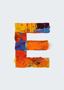 Letter E