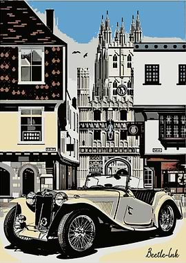 Classic MG TC Canterbury