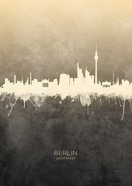 Berlin Germany Skyline