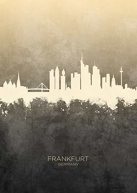 Frankfurt Germany Skyline