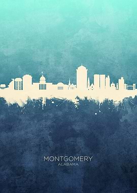 Montgomery Alabama Skyline