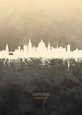 Oxford England Skyline