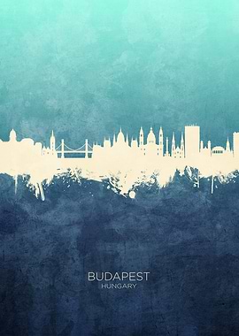Budapest Hungary Skyline
