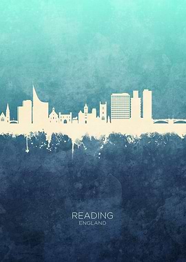 Reading England Skyline