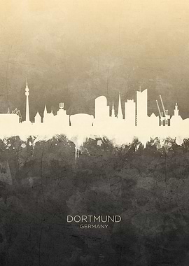 Dortmund Germany Skyline