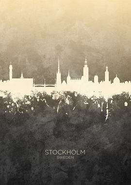 Stockholm Sweden Skyline