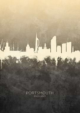 Portsmouth England Skyline