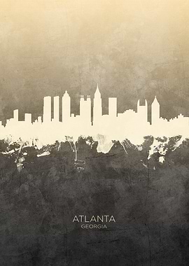 Atlanta Georgia Skyline