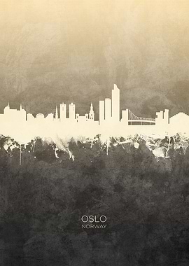 Oslo Norway Skyline