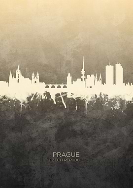 Prague Skyline