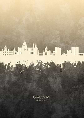 Galway Ireland Skyline