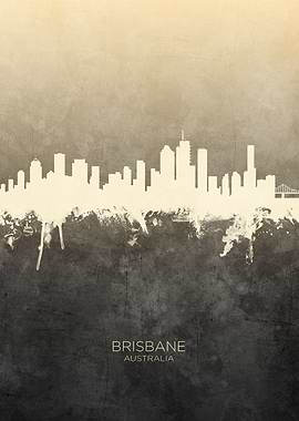 Brisbane Australia Skyline