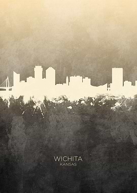 Wichita Kansas Skyline