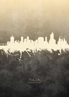 Tulsa Oklahoma Skyline