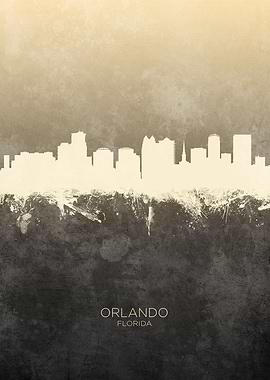 Orlando Florida Skyline