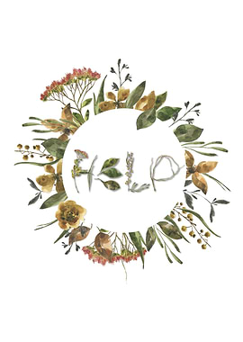 Nature screams H E L P