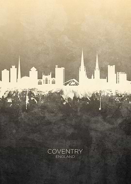 Coventry England Skyline