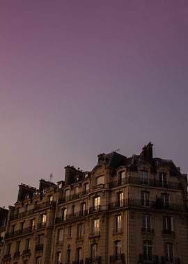 Parisian Sky Sunset