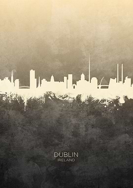 Dublin Ireland Skyline