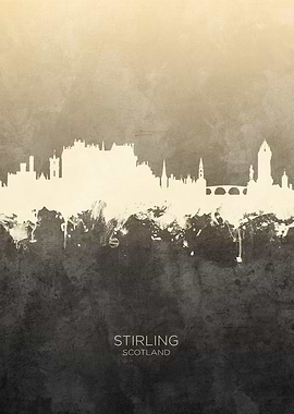 Stirling Scotland Skyline