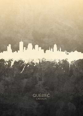 Quebec Canada Skyline