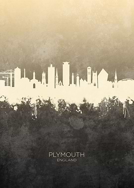 Plymouth England Skyline