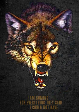 Wolf Motivational Power