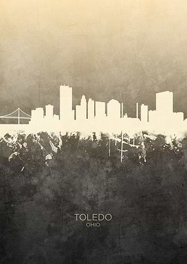 Toledo Ohio Skyline