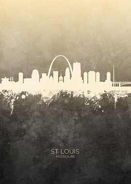 St Louis Missouri Skyline
