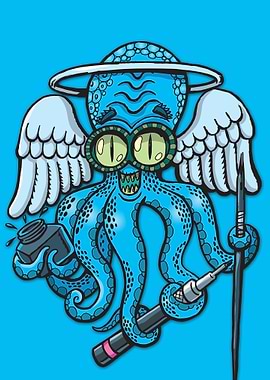 Japanese octopus tattoo