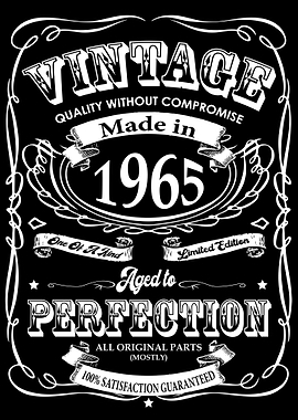 Made in 1965 Birthday