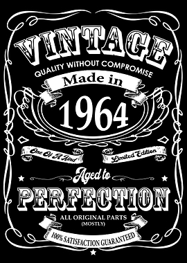 Made in 1964 Birthday