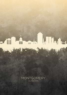 Montgomery Alabama Skyline