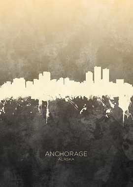 Anchorage Alaska Skyline