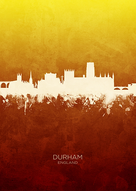 Durham England Skyline