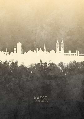 Kassel Germany Skyline